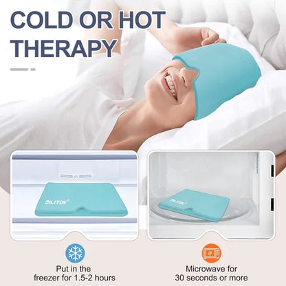 Headache & Migraine Relief Cap – Hot & Cold Therapy