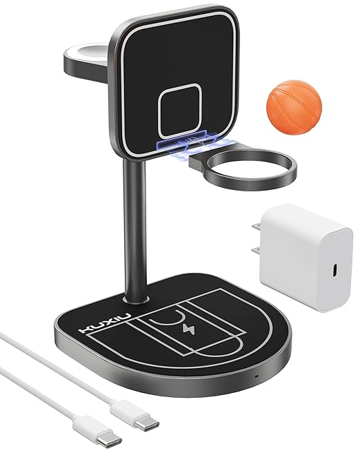 Magnetic 3-in-1 Wireless Charging Stand
