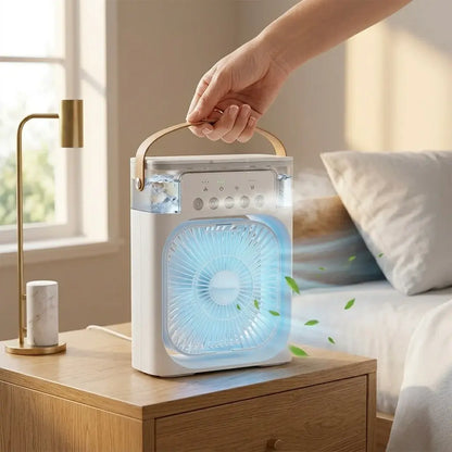 Portable Mini Air Cooler — 3-in-1 Fan