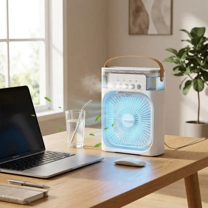 Portable Mini Air Cooler — 3-in-1 Fan