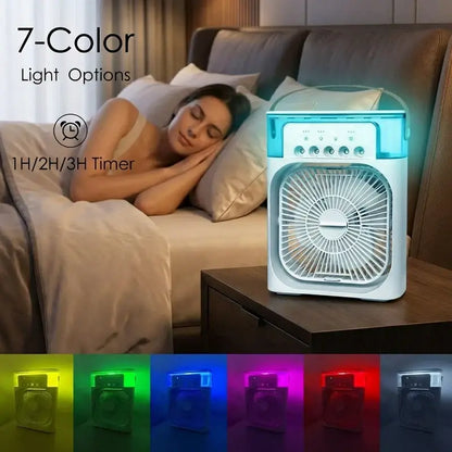 Portable Mini Air Cooler — 3-in-1 Fan